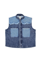 Ari Waistcoat in Dark Vintage Scallop