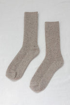 Winter Sparkle Socks in Champagne