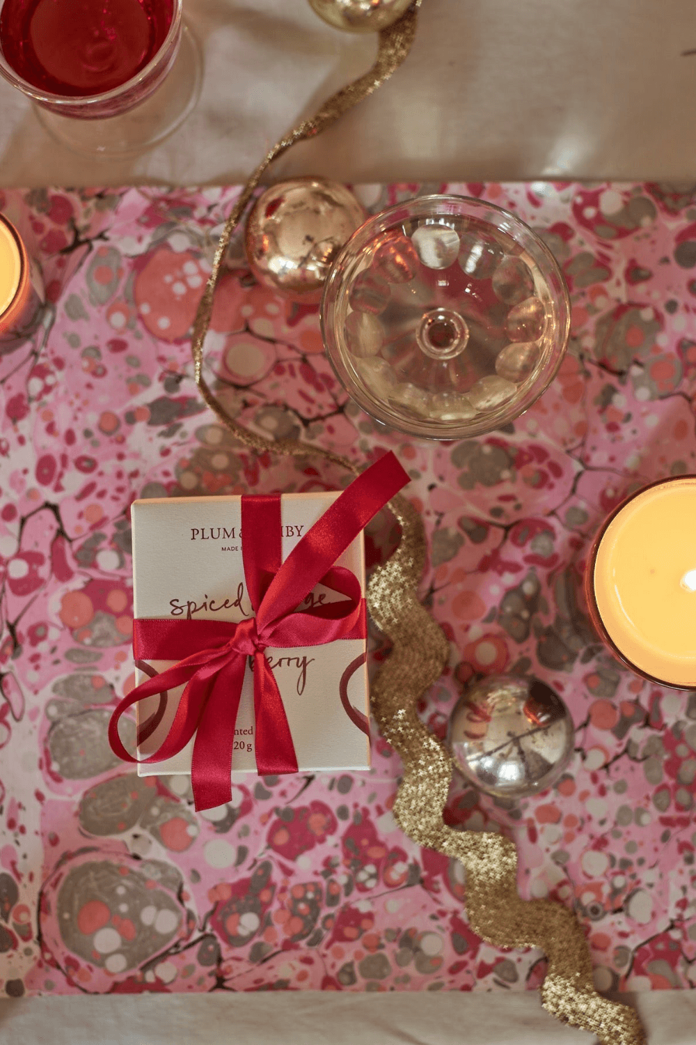 Spiced Orange and Red Berry Candle
