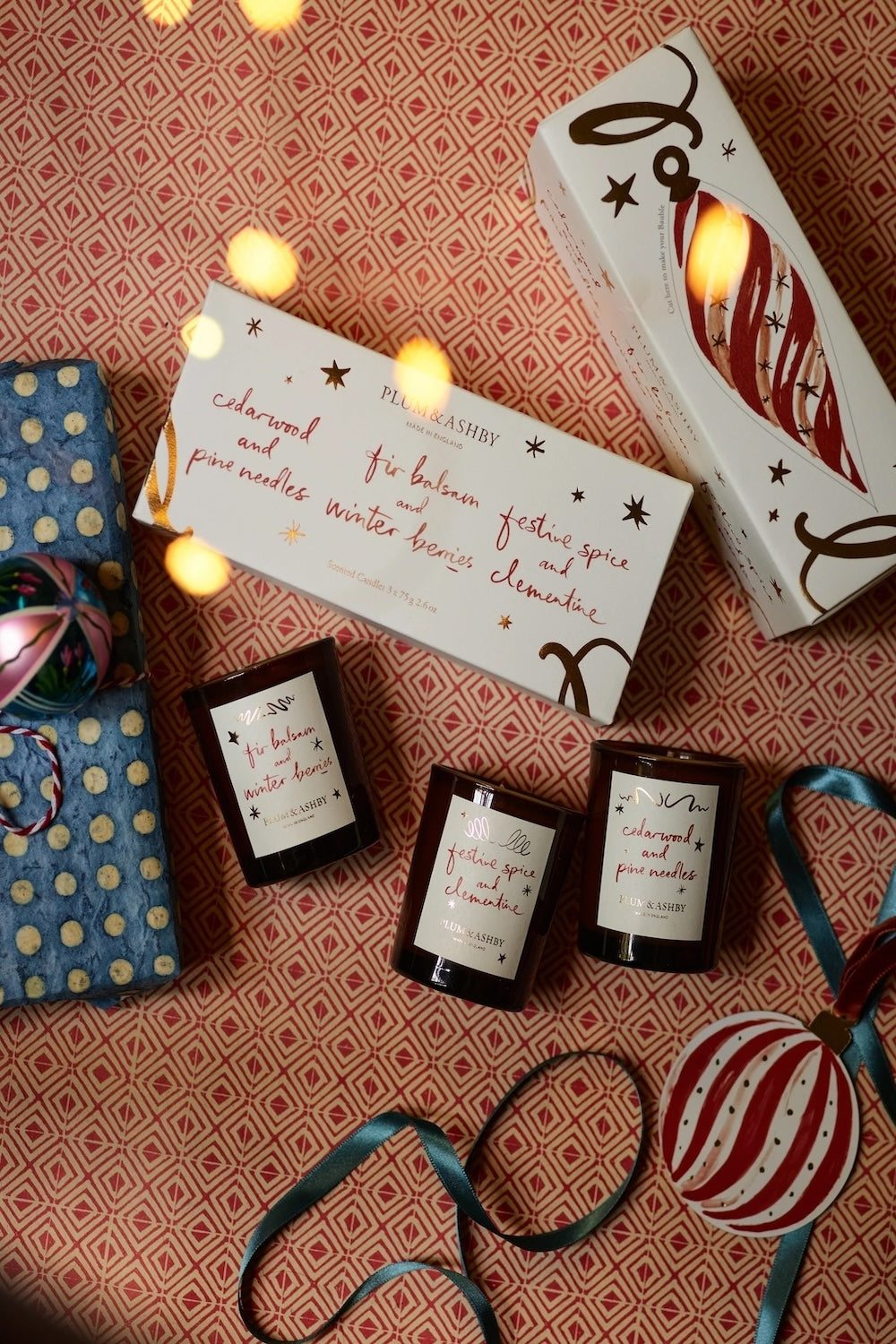 Cedarwood, Fir Balsam and Festive Spice Votive Candle Pack