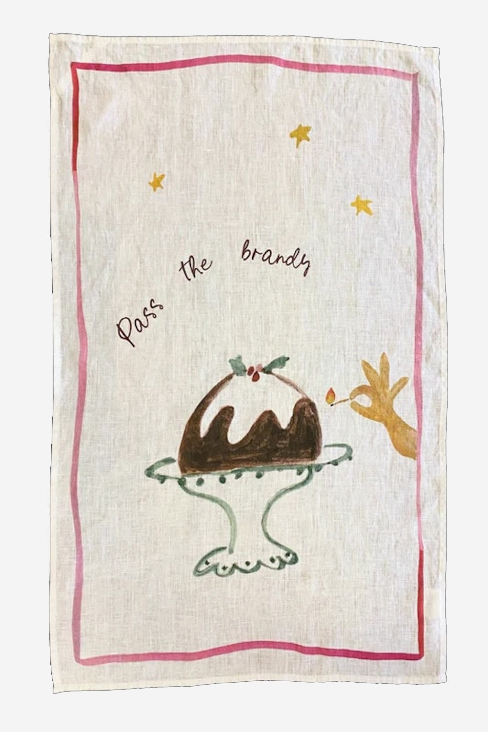 Pass The Brandy Tea Towel
