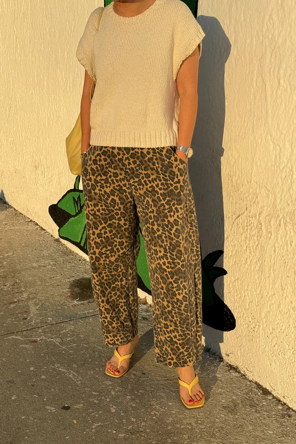 Arc Pants in Leopard