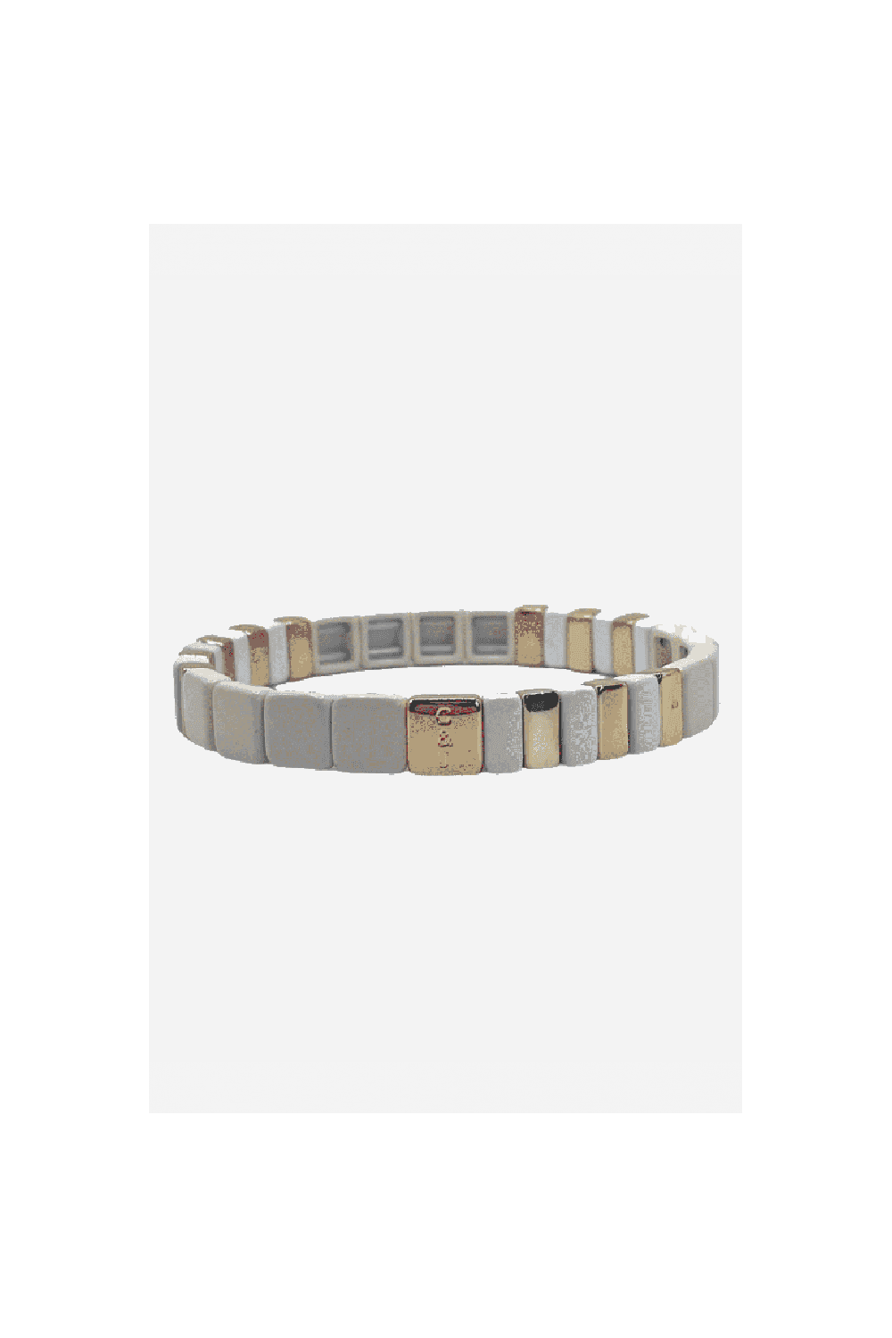Cream & Gold Goals Bracelet
