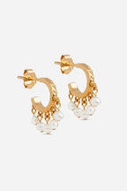 Astrid Earrings in Pearl