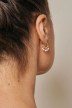 Astrid Earrings in Pearl