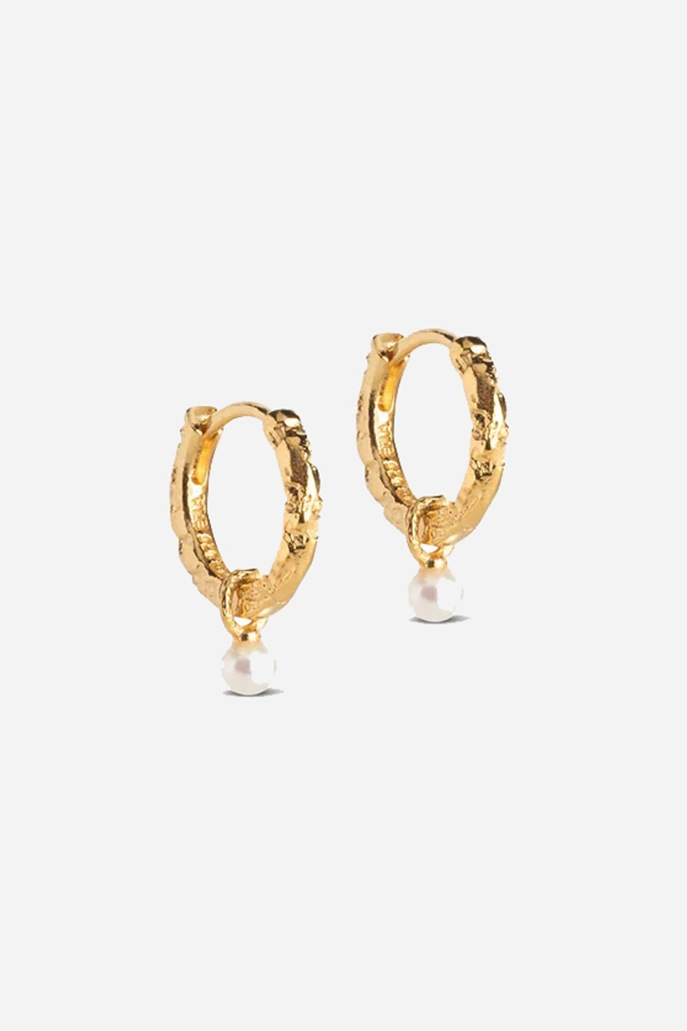 Belle Pearl Hoops