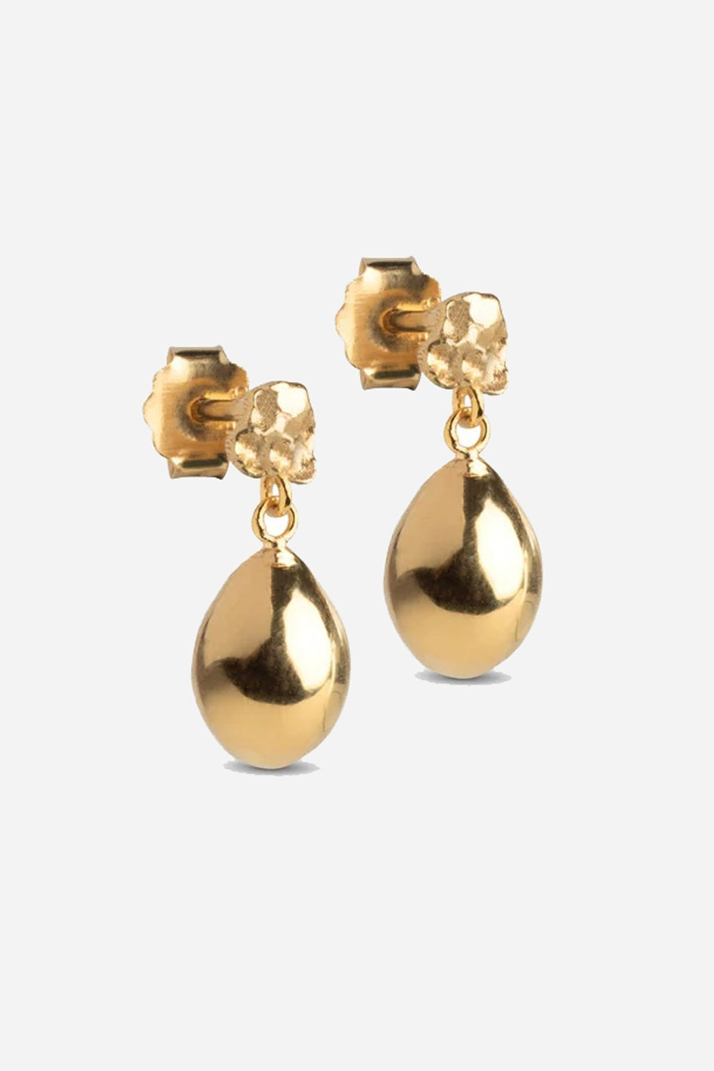 Poe Stud Earrings in Gold