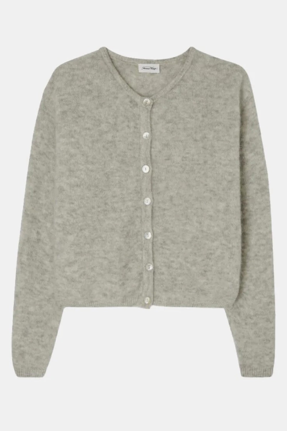 Vitow Cardigan in Light Grey Melange