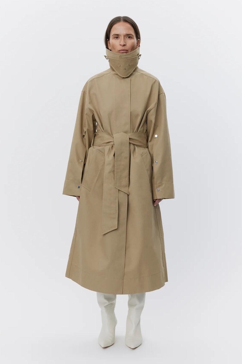 Lior Heavy Cotton Coat in Tree House