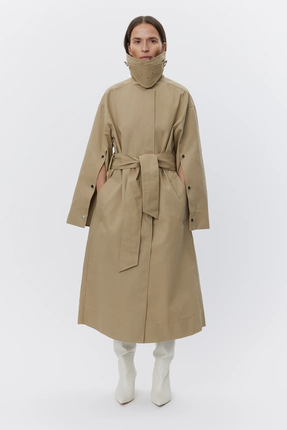 Lior Heavy Cotton Coat in Tree House
