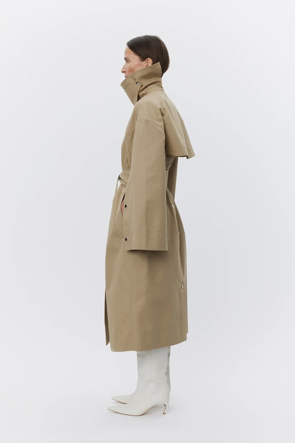 Lior Heavy Cotton Coat in Tree House