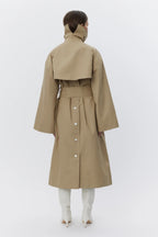 Lior Heavy Cotton Coat in Tree House