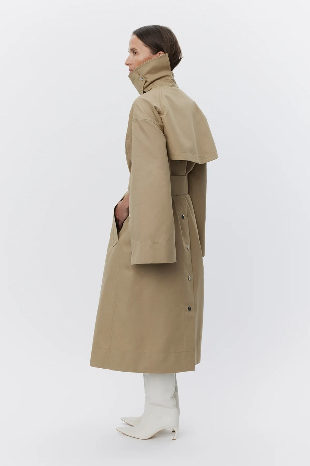 Lior Heavy Cotton Coat in Tree House