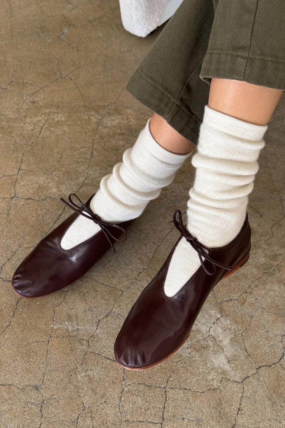 Camper Socks in Oatmeal