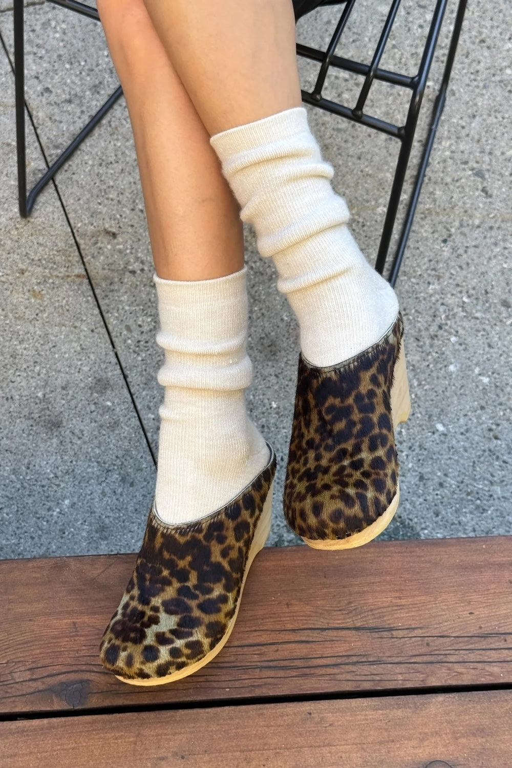 Camper Socks in Oatmeal