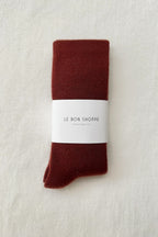 Camper Socks in Brick