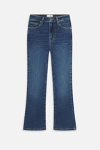 The Reboot Crop High Rise Boot Cut Jean in Femma