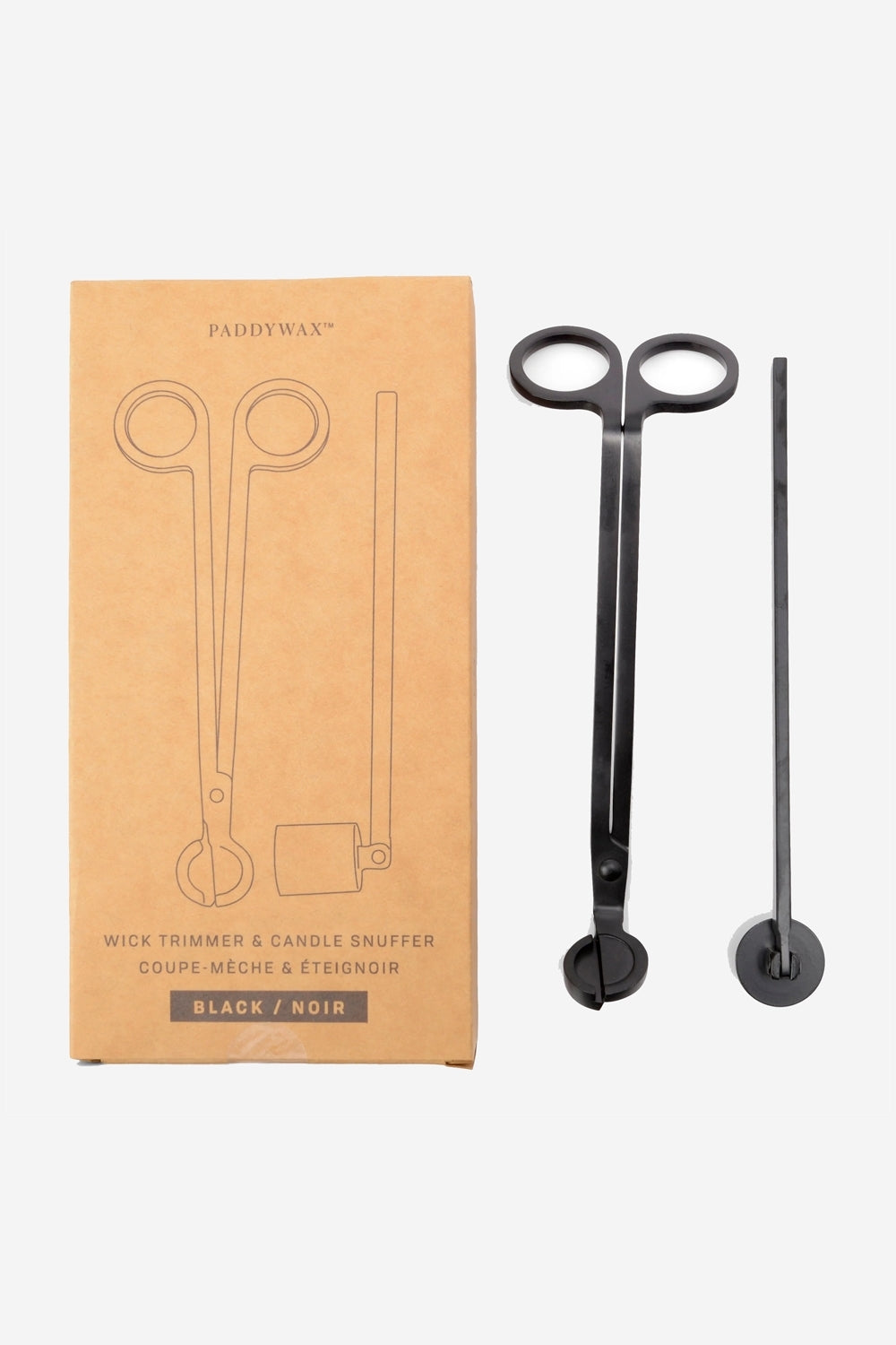 Wick Trimmer & Candle Snuffer Gift Set in Black