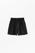 Edgar Cotton Shorts in Black