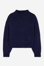 East Jumper in Navy Melange