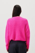 Vitow Cardigan in Fluroescent Pink