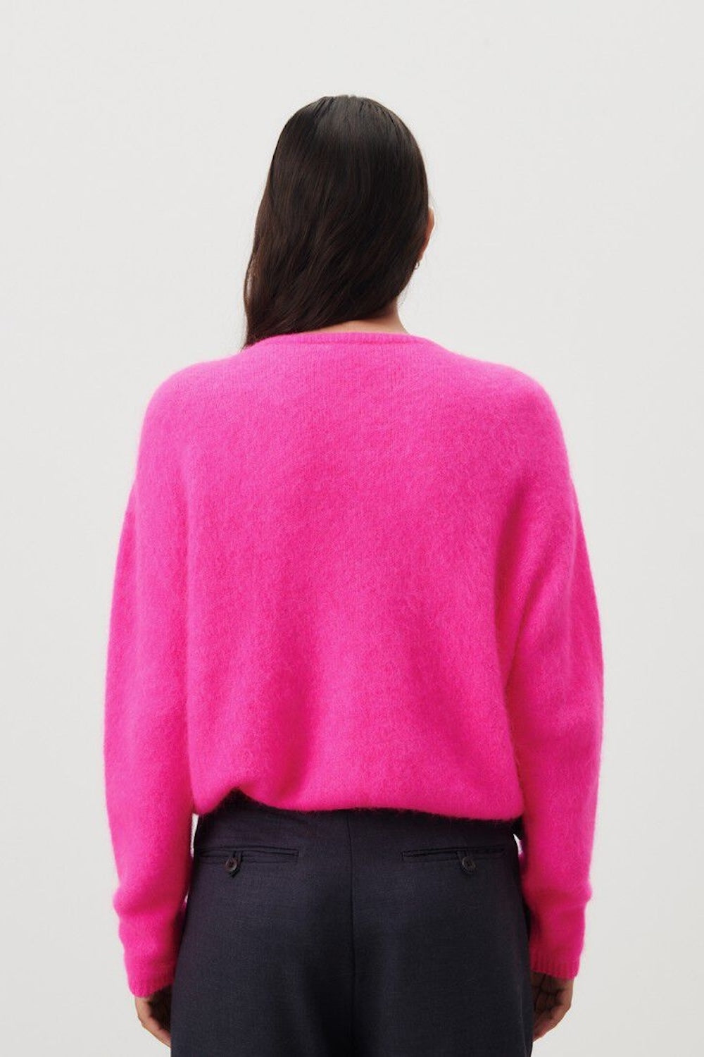 Vitow Cardigan in Fluroescent Pink