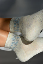TROUBLE MAKER Mini Socks in Confetti Fleck