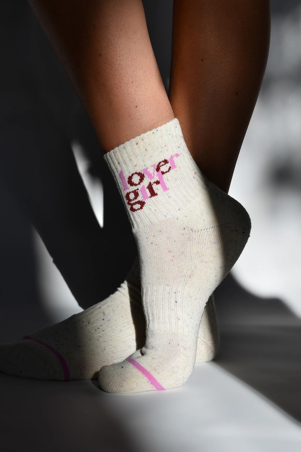 LOVER GIRL Mini Socks in Confetti Fleck