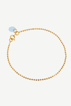 Ball Chain Bracelet in Icy Blue