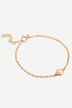 Darla Bracelet in Gold Plated Sterling Silver with Pearl