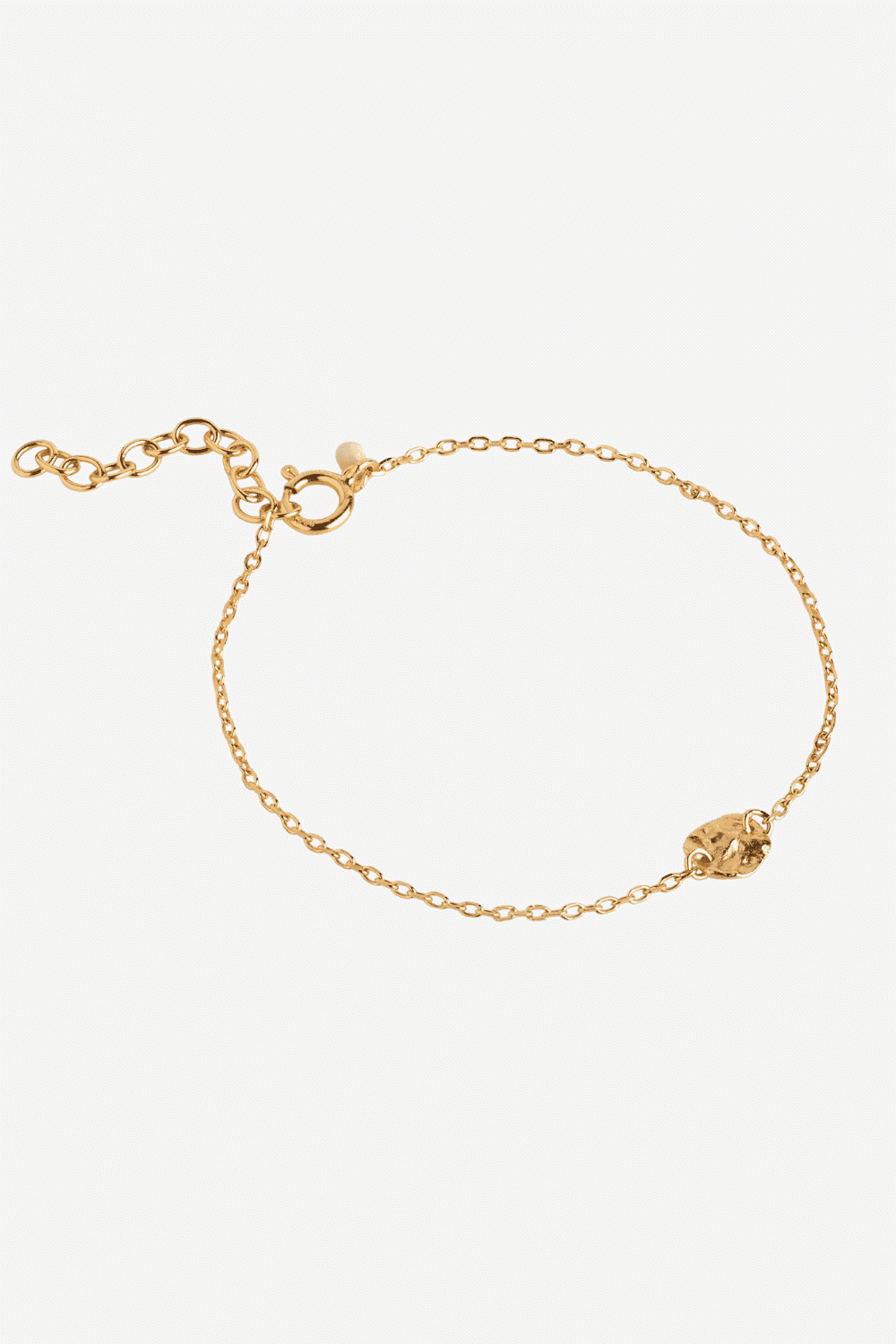 Refined Bracelet in Gold Plated Sterling Silver