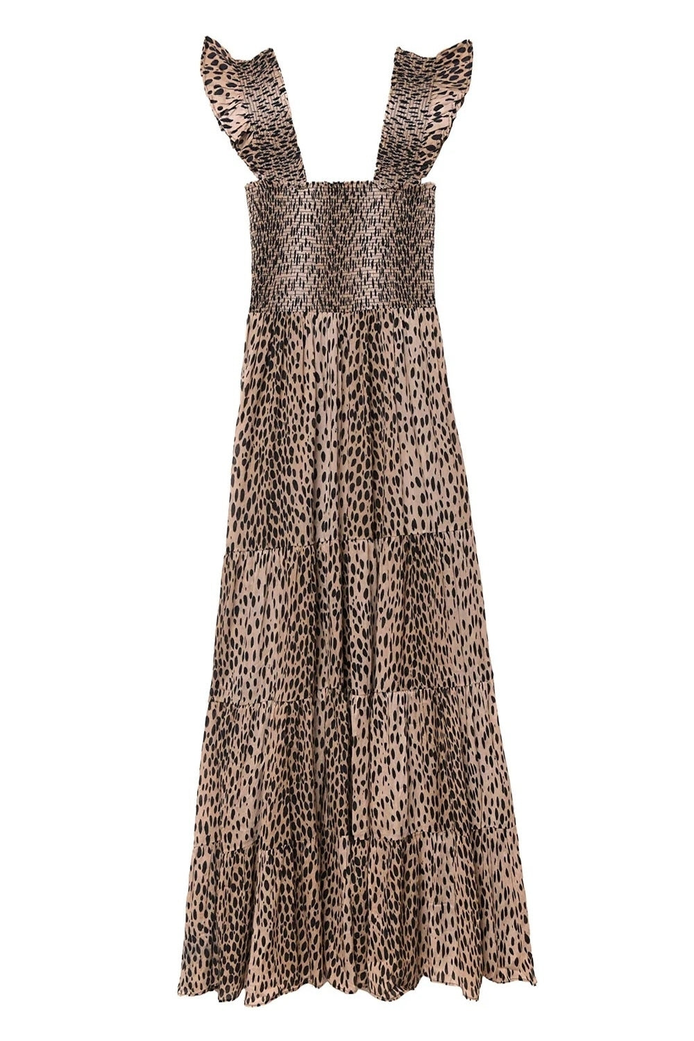 Kendall Dress in Antelope Spot Black
