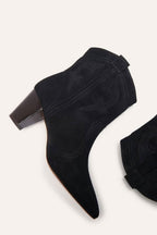 Casey Ankle Boots in Carbon
