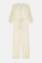 Sylvianna Jumpsuit in Cream