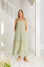 Attie Dress in Sea Mist