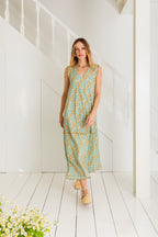 Attie Dress in Sea Mist