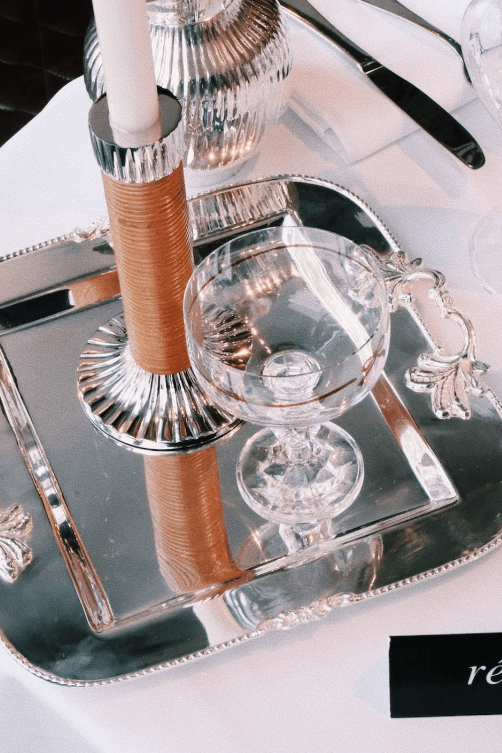 Bistro Cocktail Glasses Set of 2