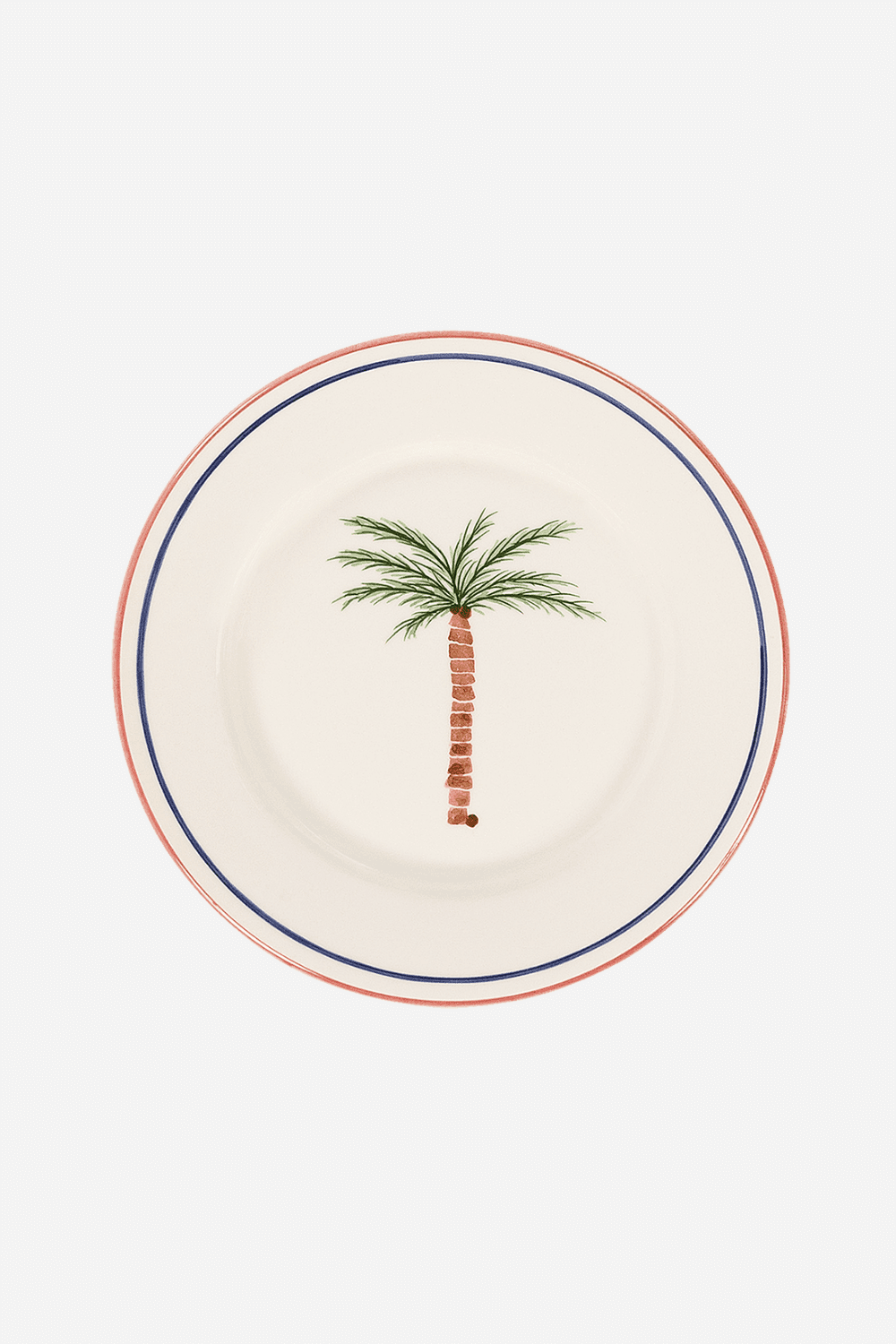 Palm Tree Breakfast Plate