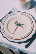 Palm Tree Breakfast Plate