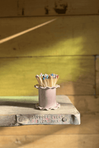 Matchstick Holder in Pink