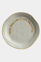 Statement Plate - 'These dishes won't wash themselves'