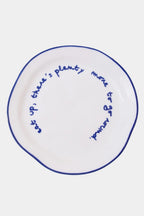Statement Plate - 'Eat Up There's Plenty More To Go Round'
