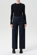 Ren High Rise Wide Leg Jeans in Reissue