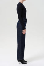 Ren High Rise Wide Leg Jeans in Reissue