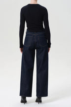 Ren High Rise Wide Leg Jeans in Reissue