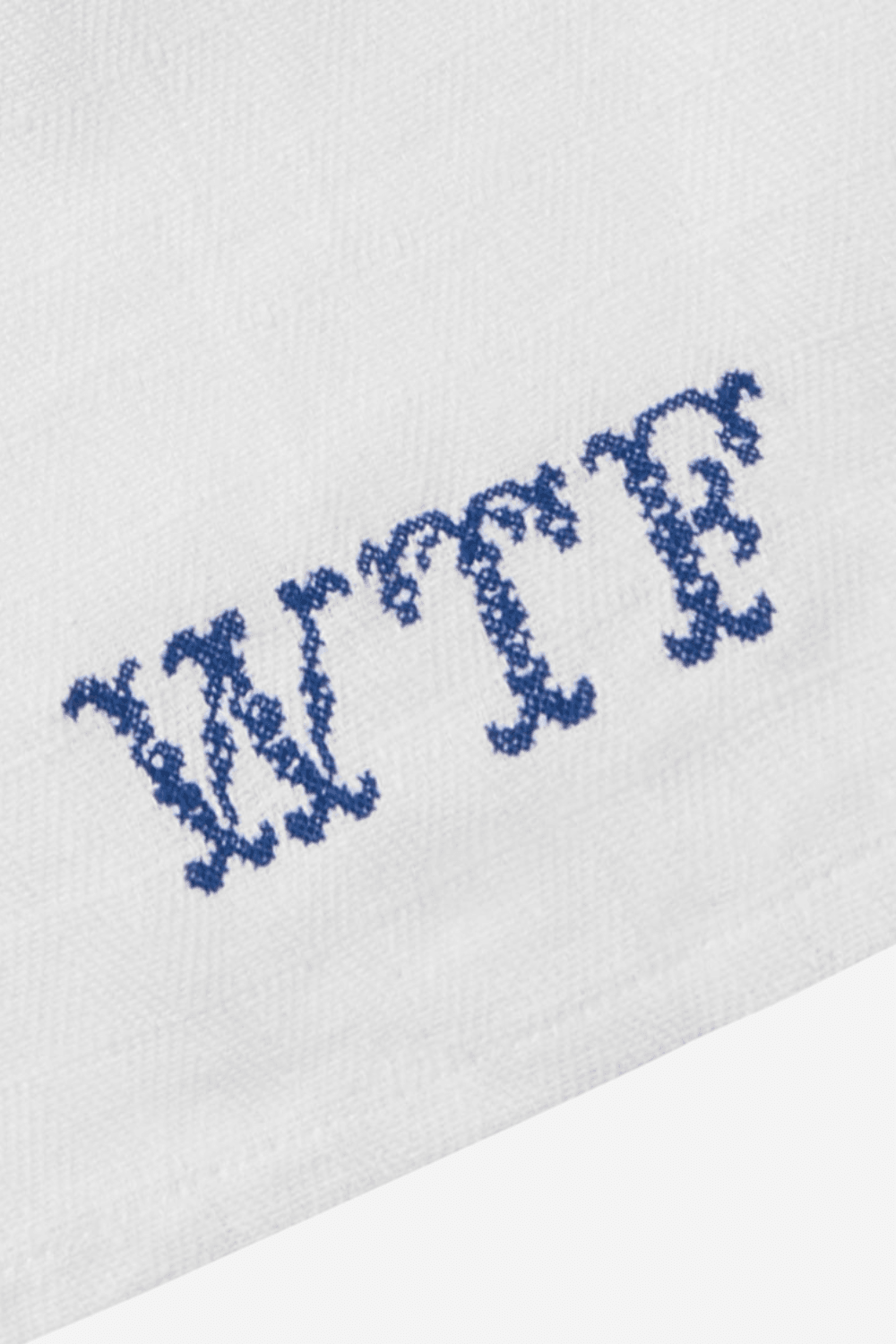 Embroidered Tea Towel - WTF
