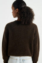 Vitow Cardigan in Coffee Melange