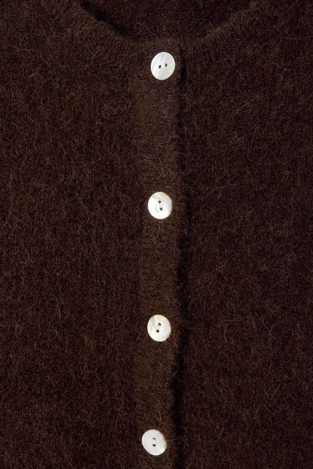 Vitow Cardigan in Coffee Melange