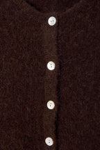 Vitow Cardigan in Coffee Melange