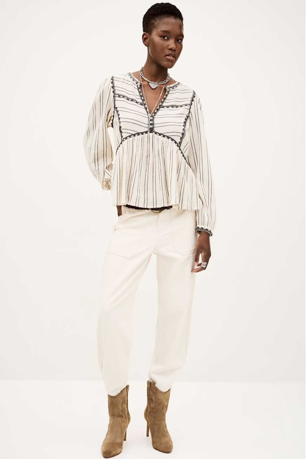 Sunny Top in Ecru